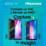 Promoción Telcel Hisense: celular H40 Lite Gratis en la compra de un celular H40