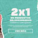 Rebajas Todomoda: 2x1 en productos seleccionados ó hasta 50% de descuento