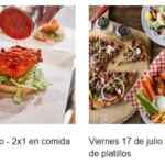 2x1 en platillos seleccionados toda la semana en Uber Eats