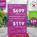 En Volaris vuelos nacionales desde $699 e internacionales desde $119 dólares