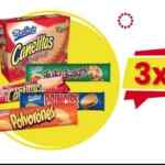 3x2 en galletas Gamesa y Marinela en Waldos