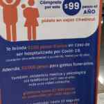 Seguro coronavirus Covid-19 por $99 anual en tiendas Chedraui
