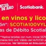Cupón Linio Scotiablank $100 de descuento en cervezas, vinos y licores