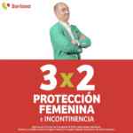 Julio Regalado 2020: 3x2 en protección femenina e incontinencia