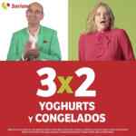 Julio Regalado 2020: 3x2 en yogurts y congelados