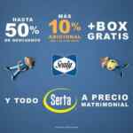 Promociones Dormimundo: Hasta 50% de descuento + 10% adicional + box gratis, msi y más