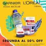 Promoción Sally: Segundo a mitad de precio en productos Garnier y L'Oreal participantes