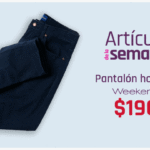 Suburbia Artículo de la Semana 13 al 19 de julio: pantalón para hombre Weekend a $190