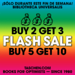 3x2 y 10x5 en libros de editorial Taschen en su venta de Verano