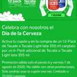 Six de Tecate Gratis este Día de la Cerveza con cupón en 7-Eleven