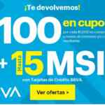 En Best Buy $100 en cupones por cada $1,000 de compra + 15 MSI con BBVA