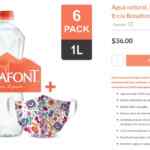 Promo Bonafont cubrebocas Xico GRATIS en la compra de 1 six pack de aguas