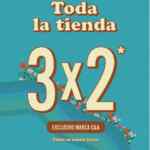 3x2 en toda la tienda en C&A ó 30% de descuento en tienda online