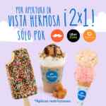 Promoción Helados Dolphy Vista Hermosa: 2x1 en helados dobles, paletas forradas y dolphyccinos por delivery