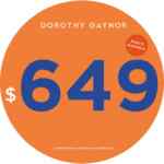 Promoción Especial Dorothy Gaynor: 2 pares por $649 o 3 pares por $899