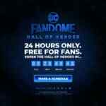 Evento DC Fandome en streaming GRATIS el sábado 22 de agosto en dcfandome.com