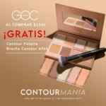 Promoción GOC Make Up Contour Manía: Compra más de $1500 y llévate de regalo una Contour y brocha Round Powder