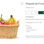 Promo Jüsto: paquete de frutas Gratis en tu primer pedido