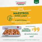 Promoción Krispy Kreme: Docena de glaseadas originales a $99 este fin de semana