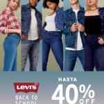 Promoción Levis Back to School: hasta 40% de descuento en modelos seleccionados