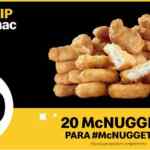 Cupón McDonalds de 20 McNuggets por $99 pesos