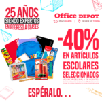 Office Depot Regreso a Clases: 40% de descuento en útiles escolares seleccionados