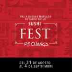 Sushi Fest PF Changs: 2x1 en rollos de sushi esta semana