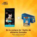En Pet N' Go Compra un bulto de Ganador Croqueta razas pequeñas y te llevas gratis 22 sobres de Ganador recetas