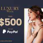 Promoción Privalia Luxury Week de $500 de descuento en compras de $1,200 con Paypal