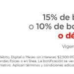 Promoción Santander Regreso a Clases: hasta 15% de bonificación en tiendas participantes