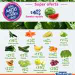 Ofertas Super Kompras Martes desde la Huerta en frutas y verduras 18 de agosto 2020