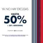 Tommy Hilfiger Rebajas Adicionales de hasta 50% de descuento + 20% adicional