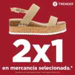 Rebajas Trender: 2x1 en calzado seleccionado