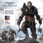Videojuego Assassin's Creed Valhalla Gratis en la compra de una computadora con procesador AMD Ryzen