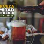 En Wings Army cervezas a mitad de precio los lunes y los jueves