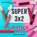 3x2 en labiales seleccionados en la Lipstick Week de Amazon