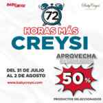 50% de descuento en ropa para bebé en Baby Creysi