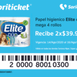 Cupones Soriana Soriticket del 14 al 17 de agosto 2020