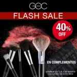 Flash Sale GOC Make Up: 40% de descuento en complementos hoy