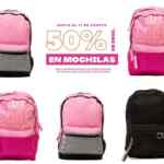 Mochilas a mitad de precio en Todomoda