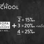 Promoción de Regreso a Clases ösom: hasta 25% adicional comprando varias piezas