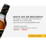 En Palacio de Hierro hasta 20% de descuento en vinos y licores este fin de semana