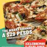 Promoción papa Johns Día del Gamer: Pizza The Works a sólo $29 en la compra de una pizza signature