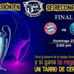 Promoción perros y Burros Final Champions: Cerveza gratis si llevas el jersey del equipo ganador