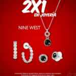 2x1 en joyería Nine West en Sanborns