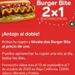 Cupones 7-Eleven 2x1 en hot dogs, cacahuates, pasitas con chocolate y más