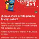 Cupones 7-Eleven 2x1 en hot dogs, cacahuates, pasitas con chocolate y más