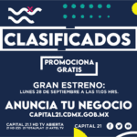 Programa Clasificados Capital 21: comerciales Gratis para tu negocio en el canal 21.1