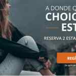 Noche de hotel Gratis en Choice Hotels al reservar 2 estancias separadas