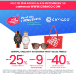 Cimaco Hot Fashion 2020: hasta 25% de descuento + 9 meses sin intereses